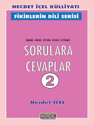 cover image of Sorulara Cevaplar -2 (İmani, Fıkhi, Tefsir, Usuli, İçtimai)